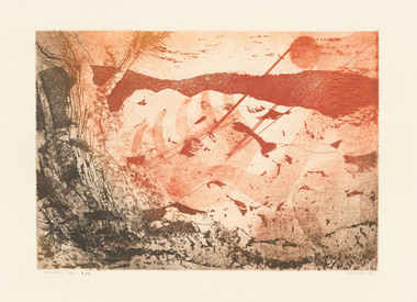 Print, HOS, Kees. Born 1916, The Hague, Holland, Roading (305), 1961