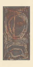 Print, HOS, Kees. Born 1916, The Hague, Holland, Face Combination, Not dated