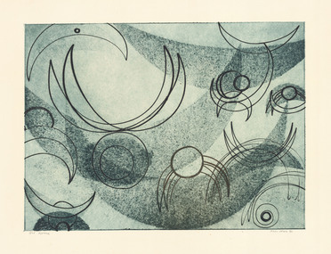 Print, HOS, Kees. Born 1916, The Hague, Holland, Karina, 1961
