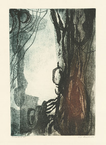 Print, HOS, Kees. Born 1916, The Hague, Holland, Question, 1995