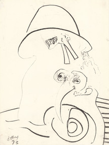 Drawing, BELLANY, John  b. 1942, Port Seton  d. 2013, Untitled, 1983