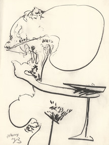 Drawing, BELLANY, John  b. 1942, Port Seton  d. 2013, Untitled, 1983