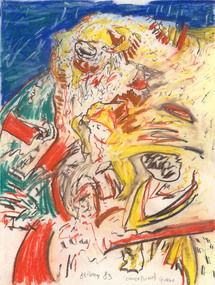 Drawing, BELLANY, John  b. 1942, Port Seton  d. 2013, Lower Plenty Gorge, 1983