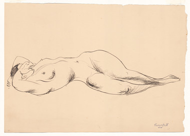 Drawings, BELL, George  b.1878 Kew, Victoria  d. 1966 Toorak, Victoria, Untitled, Not dated