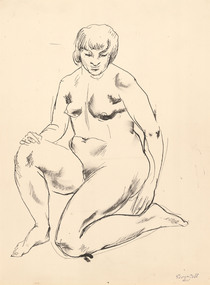 Drawing, BELL, George  b.1878 Kew, Victoria  d. 1966 Toorak, Victoria, Untitled, Not dated