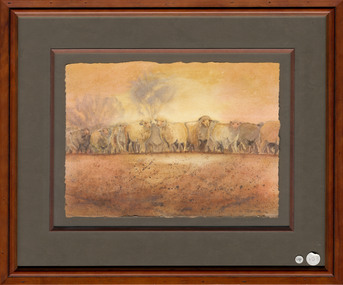 Painting, CENTRE, Daryl, The Woolies, 2006