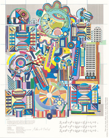 Print, PAOLOZZI, Eduardo  b. 1924 Scotland  d. 2005 London, The Turning Suite, Image 6, 2000