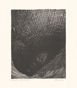 Print, NEWSOME, Victor  b. 1935, Head No. 1, 1981