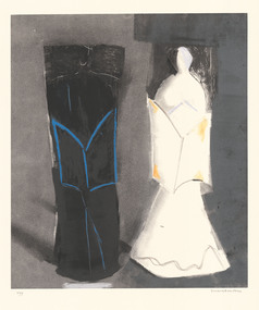 Print, LAWSON, Sonia  b. 1934 Darlington, United Kingdom, Newspaper Readers, 2001