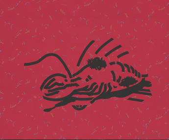 Print, CAULFIELD, Patrick  b. 1936  d. 2005, Dressed Lobster, 1980