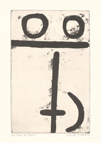 Print, Bird II and Moon, 2003