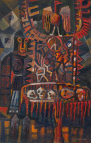 Painting, DE KESSLER, Thomas  b. 1925 Budapest, Hungary  d. 2008 Melbourne, The Legions, 1967