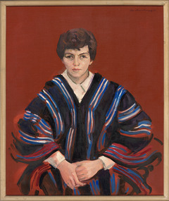 Painting, ARMSTRONG, Ian  b. 1923  d. 2005, Portrait of Judith Rodriguez, 1975