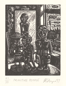 Print, FRAZER, David  b. 1966 Foster, Victoria, Primitive People, 1997