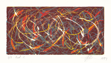 Print, WILLIAMS, Anthea  b. 1961 Wangaratta, Red 2, 1997