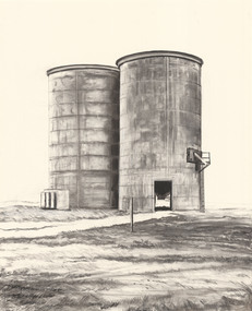 Drawing, WRAY, Jennifer, Silo, 1997