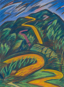 Work on paper, On the other side of the Valley, 1986