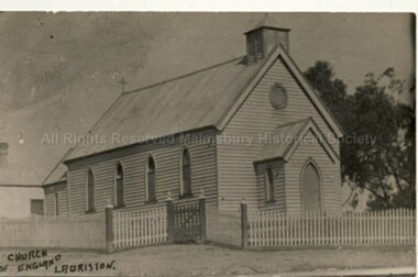 Photograph (Item), Church Of England Lauriston, Malmsbury ca1900