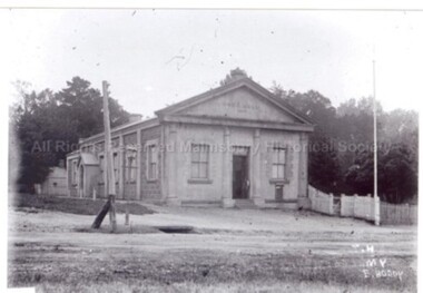 Photograph (Item), Malmsbury Town Hall Ca1913 By Ernest Boddy, Malmsbury ca1913