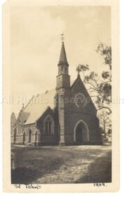 Photograph (Item), Malmsbury St Johns Church 1929, Malmsbury 1929