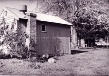 Photograph (Item), Equipment Shed Behind Town Hall, Malmsbury ca1940