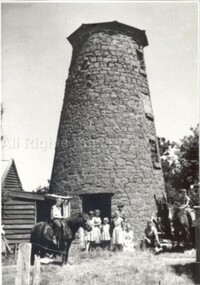 Photograph (Item), Old Stone Windmill At Windmill Farm Near Malmsbury, Malmsbury c1/1/1960