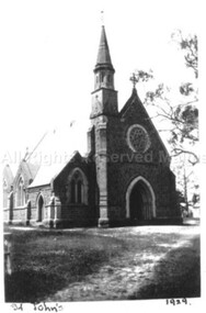 Photograph (Item), St Johns Church Malmsbury 1929, Malmsbury 1929