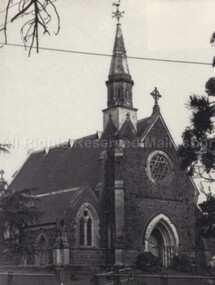 Photograph (Item), B/W Photo Of St Johns Church Malmsbury C1960S, Malmsbury c1960s