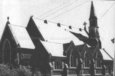Photograph (Item), B/W Photo Of St Johns Church Malmsbury C1960S, Malmsbury c1960s