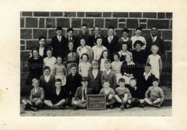 Photograph (Item), School Photo, Malmsbury c1937