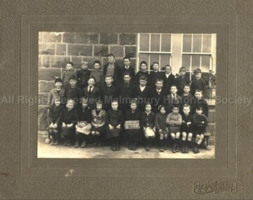 Photograph (Item), Malmsbury Primary School Photo 1923, Malmsbury 1923