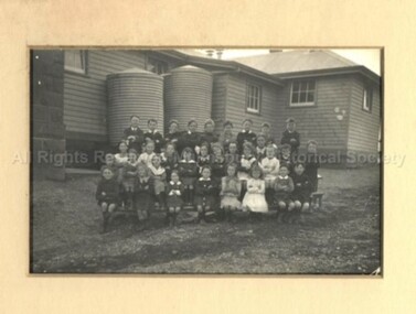 Photograph (Item), Malmsbury Primary School Photo 1918-19, Malmsbury 1918-19