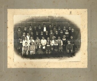 Photograph (Item), Malmsbury State School Student Photo C1918, Malmsbury c1918