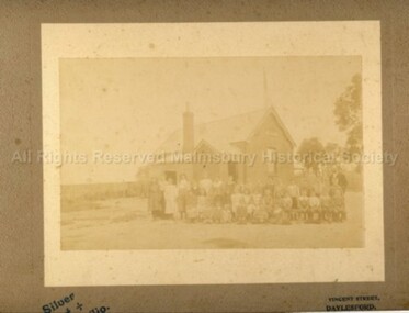 Photograph (Item), Drummond North State School And Students C1904, Malmsbury c1904