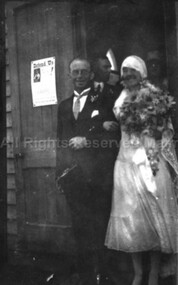Photograph (Item), Wedding Photos Of Lorna & Arthur Francis, Malmsbury ca1931