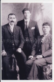 Photograph (Item), "William Henry Lipp And Friends, Tasmania C1900", Malmsbury c1900