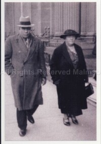 Photograph (Item), William Henry Lipp And Wife Laura Katherine (Brown) Lipp, Malmsbury c1940