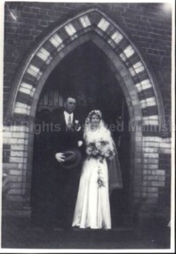 Photograph (Item), Wedding Of Allan Frederick Hooppell & Minetta Slee 1933, Malmsbury 1933