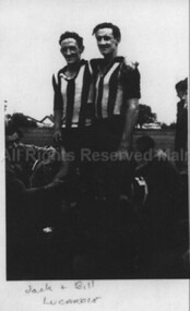 Photograph (Item), Jack & Bill Lucardie, Malmsbury