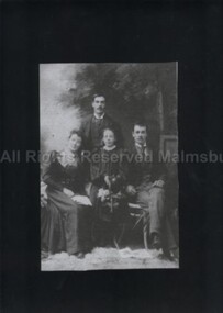 Photograph (Item), "Margaret, Thomas & George Mackenzie Of Drummond", Malmsbury