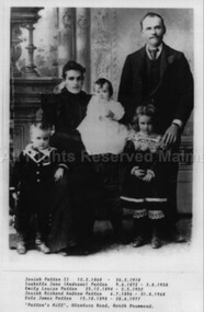 Photograph (Item), B/W Josiah Patten Jnr. Family, Malmsbury ca1899/2007