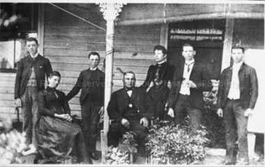 Photograph (Item), "Lasslett Family, Possibly William Lasslett Jnr", Malmsbury