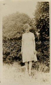 Photograph (Item), Minnie Carpenter C1940, Malmsbury c1940
