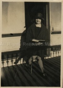 Photograph (Item), Doris Finnane C1920, Malmsbury c1920