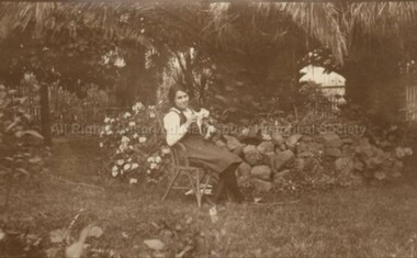 Photograph (Item), "Blair, Queenie C1916", Malmsbury c1916