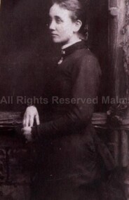 Photograph (Item), Young Adult Female Portrait Taken In York England, Malmsbury c1900