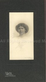 Photograph (Item), Meta Townsend Married A Sturgess, Malmsbury c1900