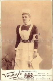 Photograph (Item), B/W Photo Of Aunty Annie Hutcheson, Malmsbury c1900