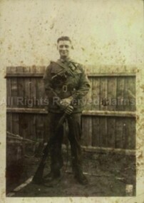 Photograph (Item), James Harris In Ww2 Military Uniform, Malmsbury