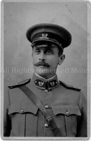 Photograph (Item), Councillor Frederick Bevers In Victorian Rifles Uniform, Malmsbury c1900